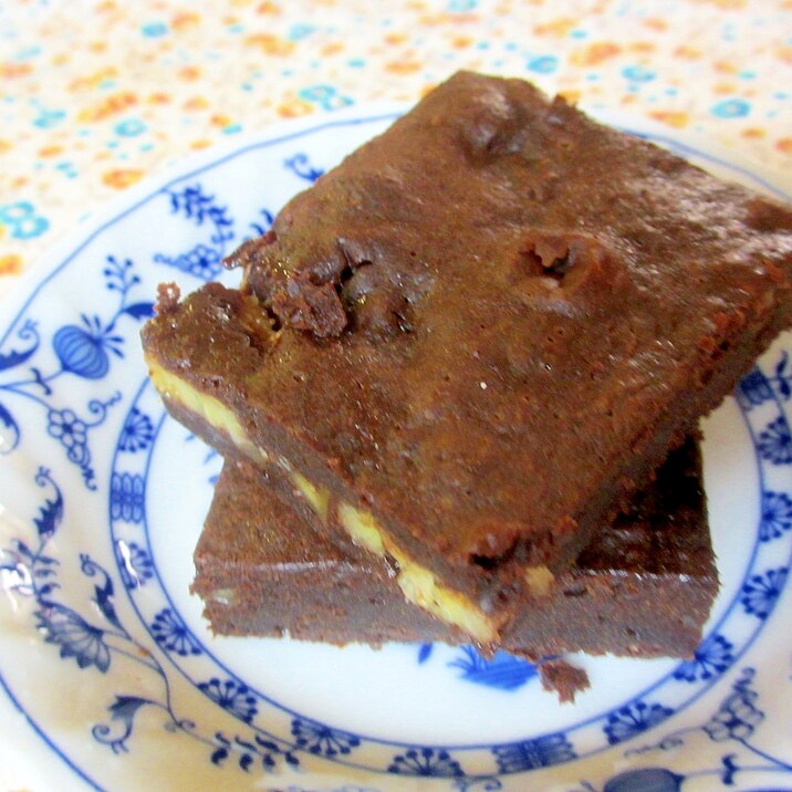 天板でたっぷりキャラメルバナナのチョコブラウニー レシピ 作り方 By Mococo05 楽天レシピ 天板でたっぷりキャラメルバナナのチョコブラウニー レシピ 作り方 By Mococo05 楽天レシピ